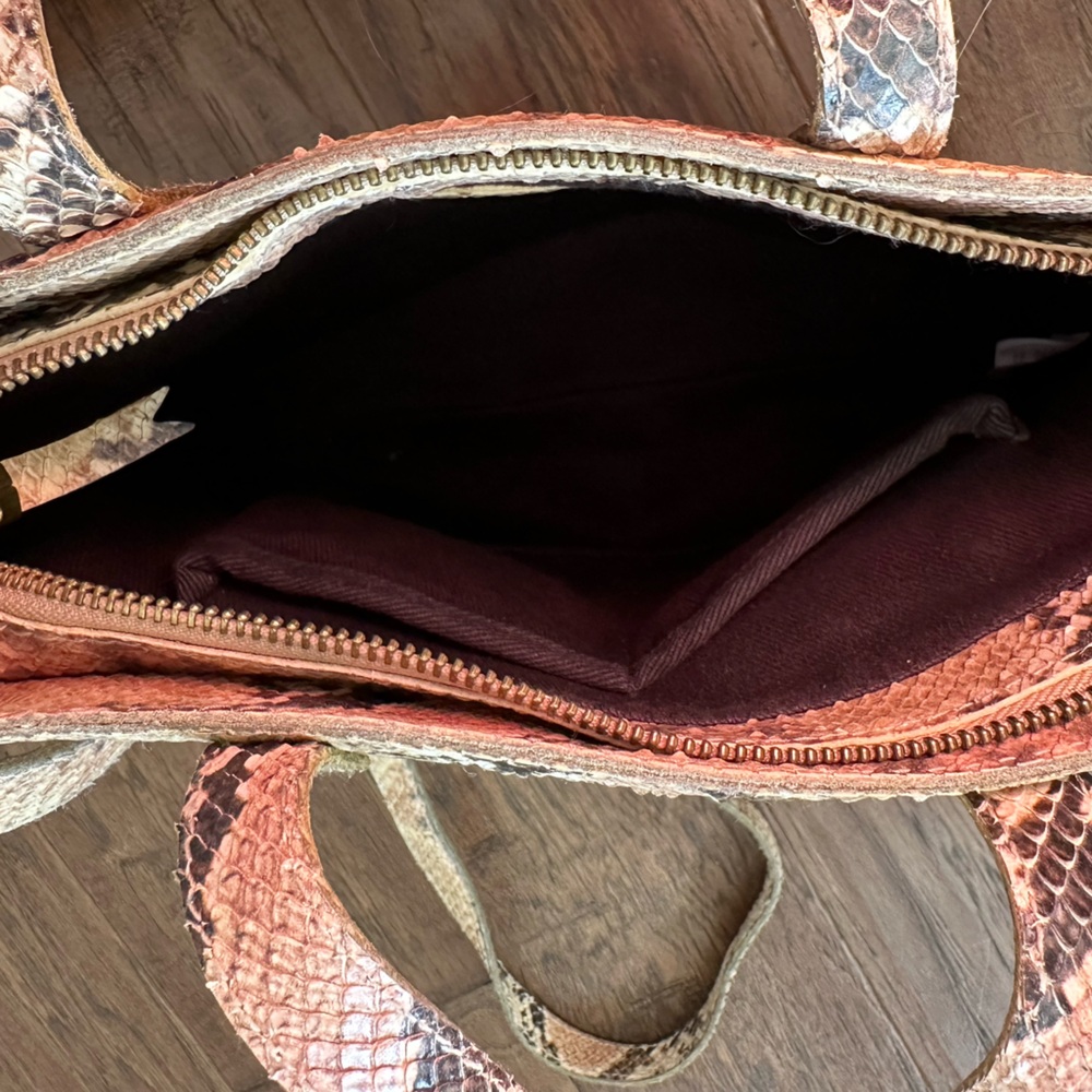 Madewell Snakeskin Crossbody Purse - Picture 7 of 9